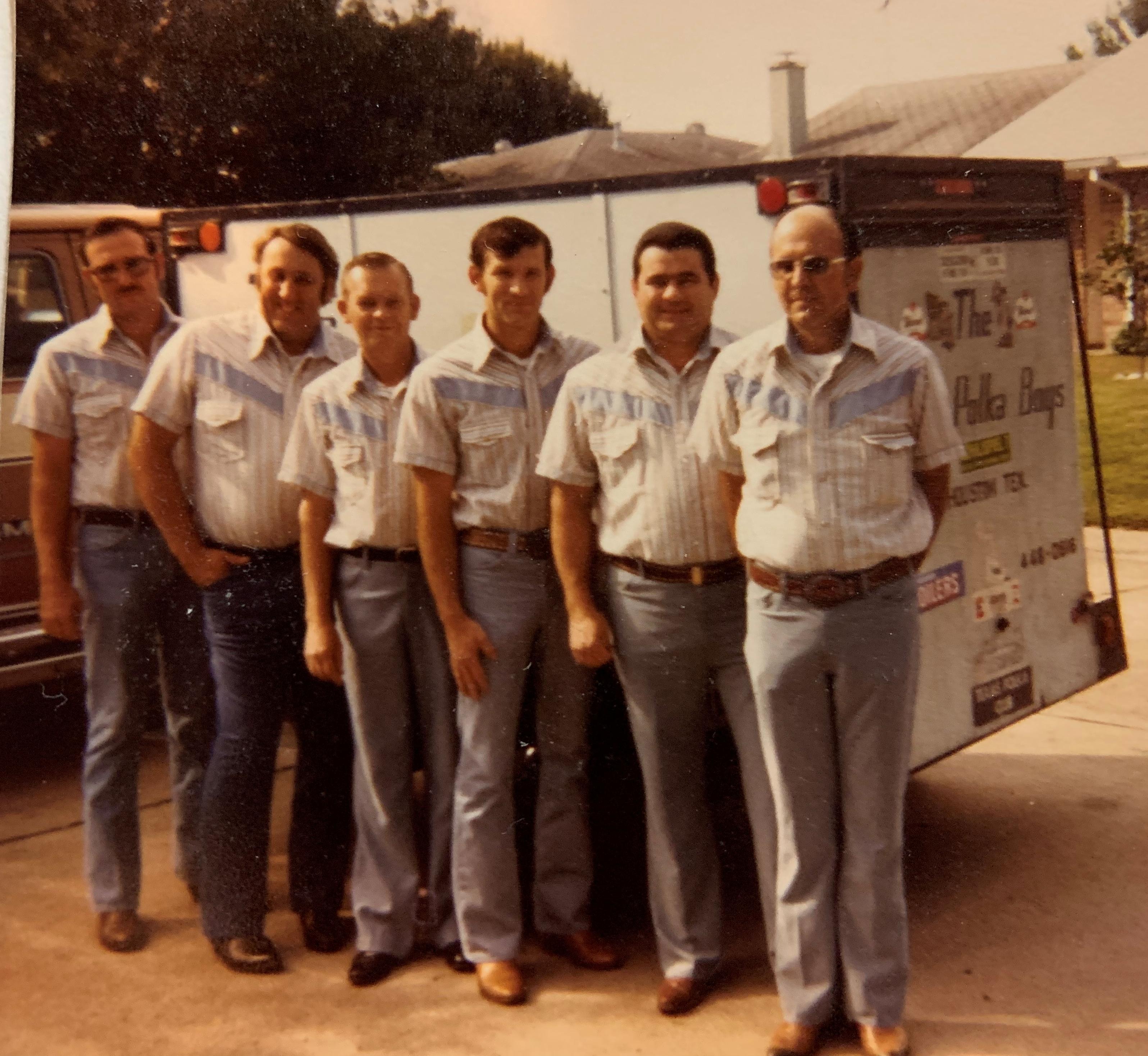 City Polka Boys Harry Macik, Hubert Janak, Benny Okruhlik, Wes Matus, James Ohnheiser, E. J. Macik - 1976