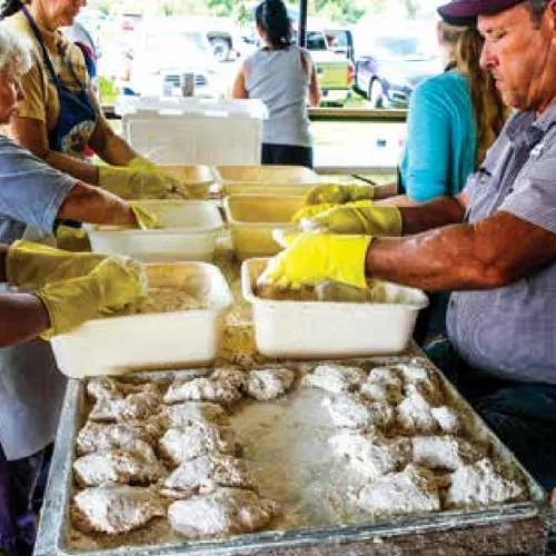 How Much Food Does it Take to Feed the St. John Picnic?