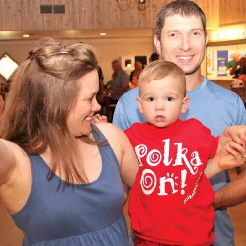 A youngster at the Frelsburg Picnic