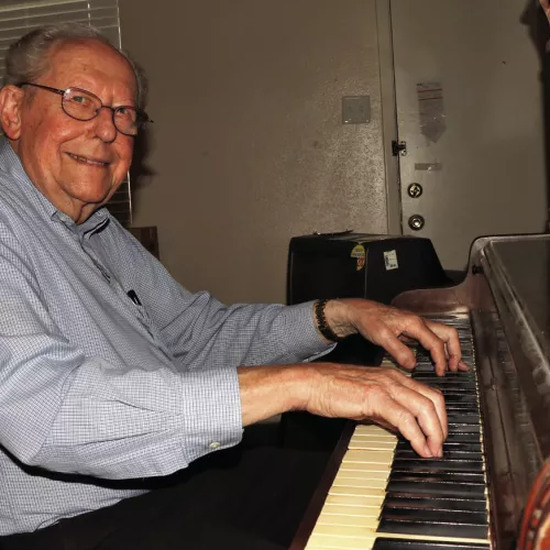 The Bluebonnet Opry in Brenham will host Gene Lichnovsky (above) and Mark Halata (below) at a special polka show on Oct. 16.