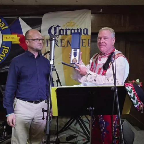 Czech Governor Honors Zapletal at National Polka Festival