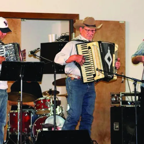 Last month the Fayette County Country Music Opry presented a polka show featuring Mark Halata, Tim Kulhanek, and Kenneth Kristynik.
