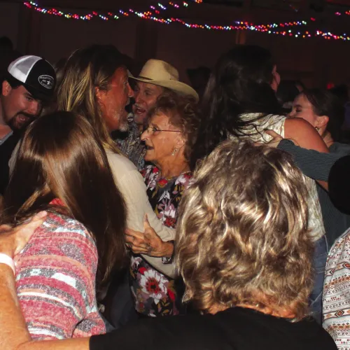 The Praha Brothers kept the dance floor packed at Sefcik Hall on Dec. 1.
