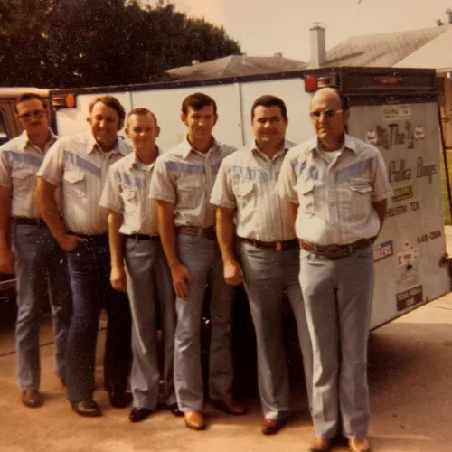 City Polka Boys Harry Macik, Hubert Janak, Benny Okruhlik, Wes Matus, James Ohnheiser, E. J. Macik - 1976