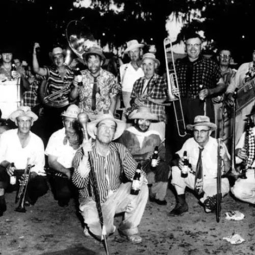 The Shiner Hobo Band in 1957.