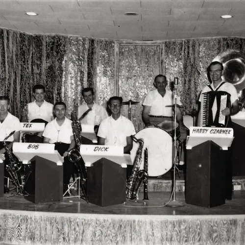 The Harry Czarnek Orchestra in the 1950s when Czarnek was based in Nebraska.